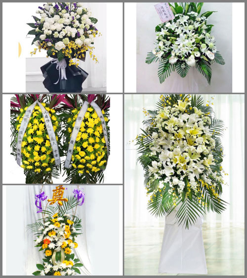西藏拉萨当雄县格达乡白事花篮预定